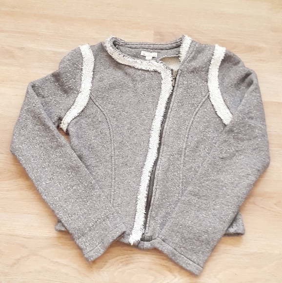 GAP Navy Uniform Moto Jacket Size Small - Picture 10 of 13